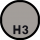 H3Silver Gray