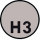 H3 Silver gray